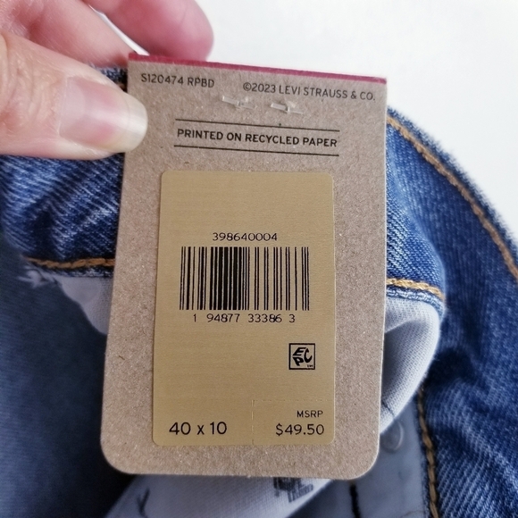 Levi's Men's 405 Standard Denim Jean Shorts NWT - Picture 3 of 9